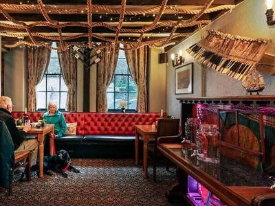 The Old Ship Aground